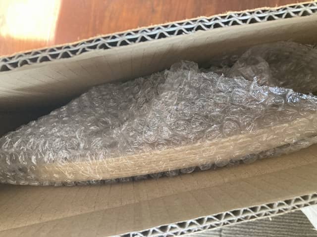 Amazon製バランスボード梱包を開封